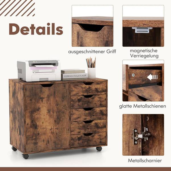 Aktenschrank VH33536 Braun