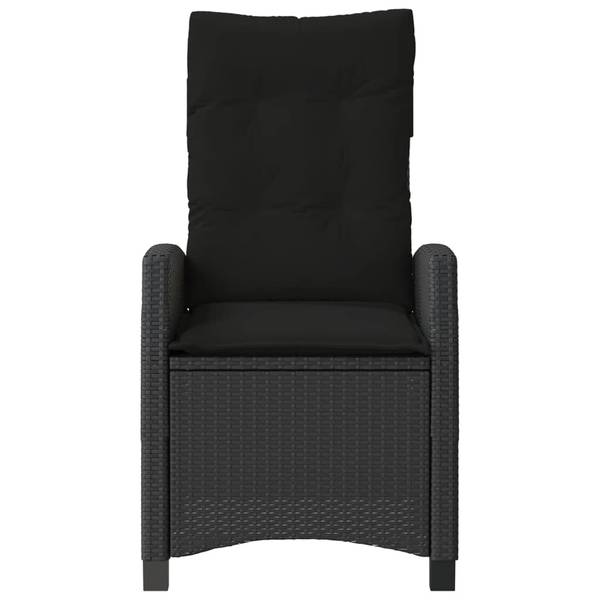 Chaise de jardin inclinable 3033097-1 Noir