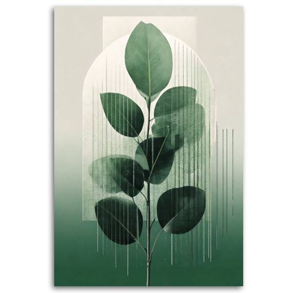 Tableau déco Feuilles 60 x 90 cm