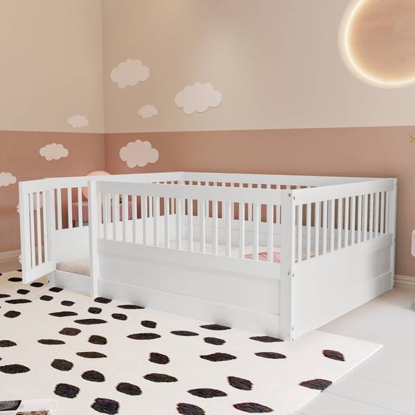 Kinderbed SafeWoody wit