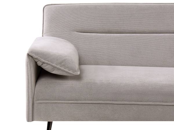 3-Sitzer Sofa VAYLA Grau - Silber