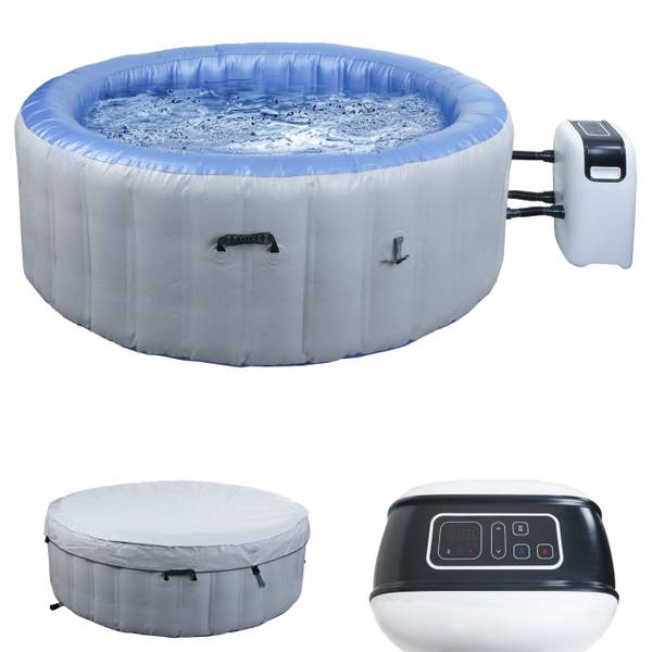 Whirlpool N97 grijs - kunststof - 198 x 65 x 198 cm