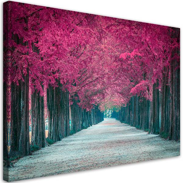 Wandbild bäume park 100 x 70 cm