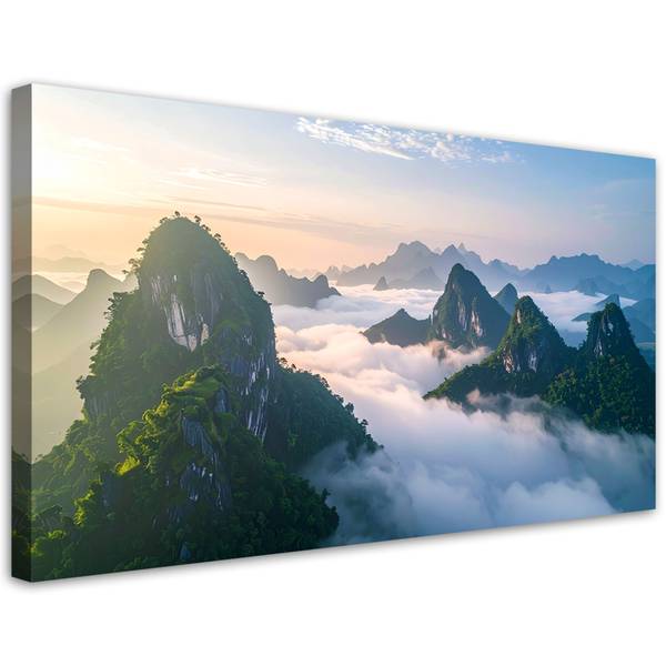 Wandbild Berge 100 x 50 cm