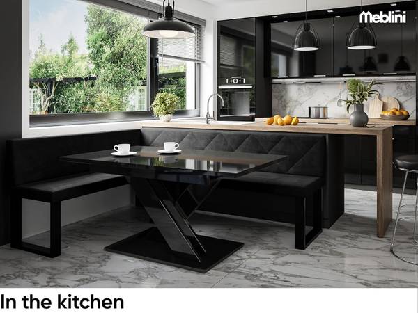 Sitzbank ERIC_UL Schwarz