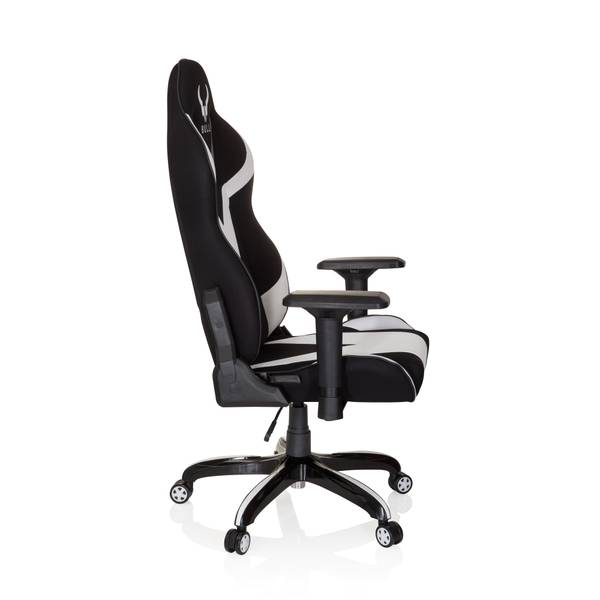 Siège gaming PROMOTER II Blanc - Textile