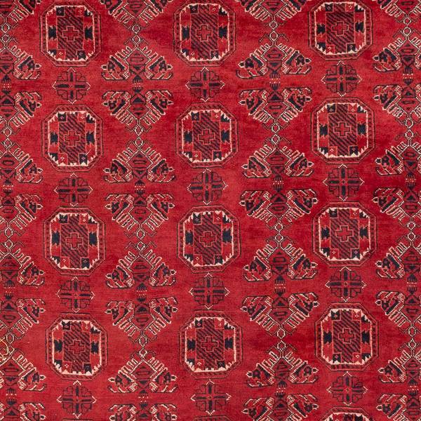 Orientteppich Oriental Rot - Naturfaser - 203 x 1 x 275 cm