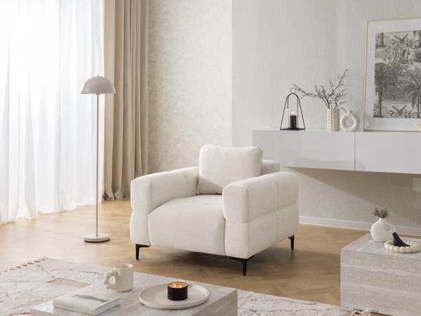 Sessel Cardea Cremeweiß