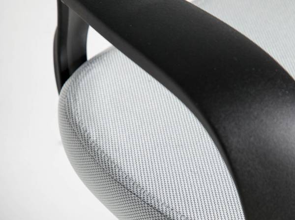 Büro-Drehstuhl 4076 Grau - Polyester - 63 x 117 x 63 cm