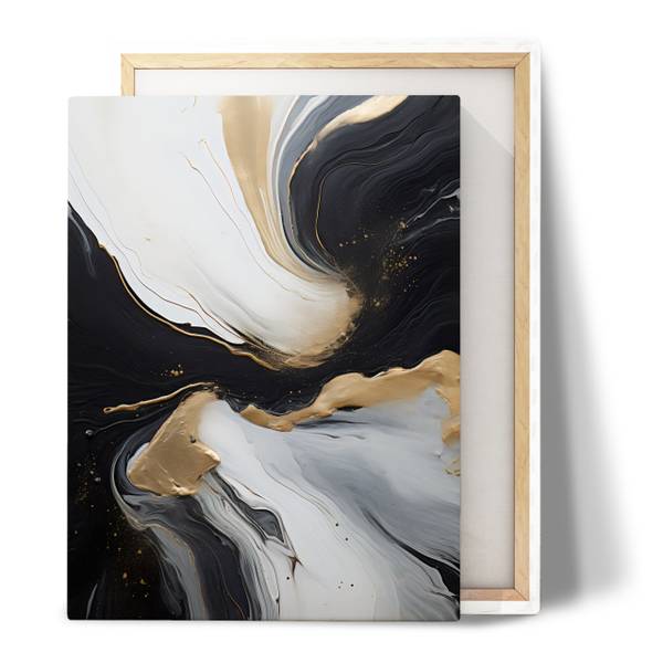 Leinwandbild Marmor moderne Muster 120 x 80 x 80 cm