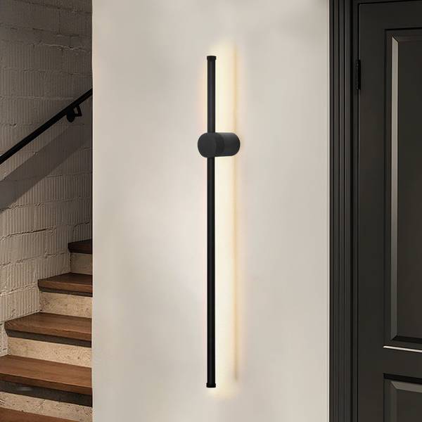 Applique murale LED dgrwr6 Noir - Aluminium - Fer - 6 x 10 x 60 cm