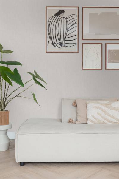 Tapete 148603 Grau - Fleece - 53 x 1005 x 53 cm