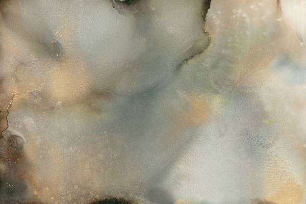 Tableau bleu givré 45 x 30 x 2 cm - Fibres naturelles