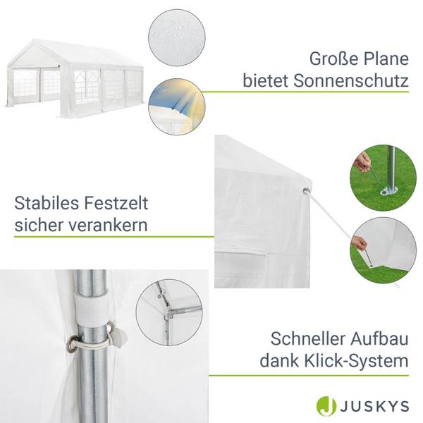 Festzelt Partyzelt Gala 400 x 300 cm