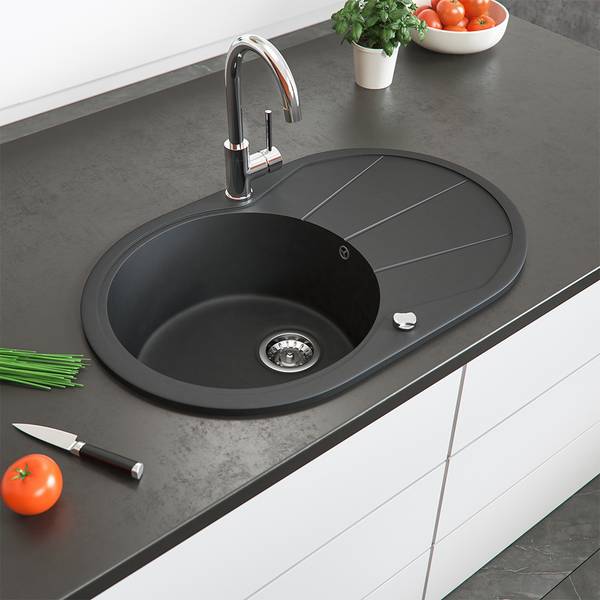 Spülbecken  12547 Schwarz