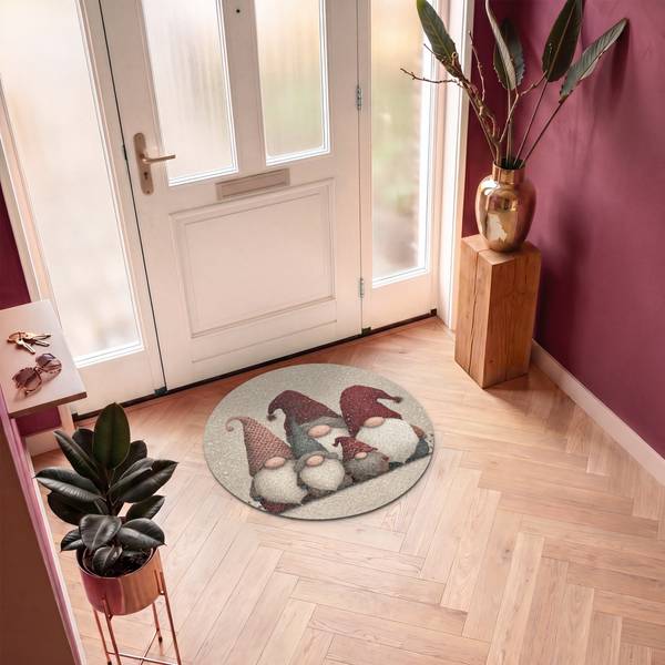 FUßMATTE Wichtel 90 x 90 cm