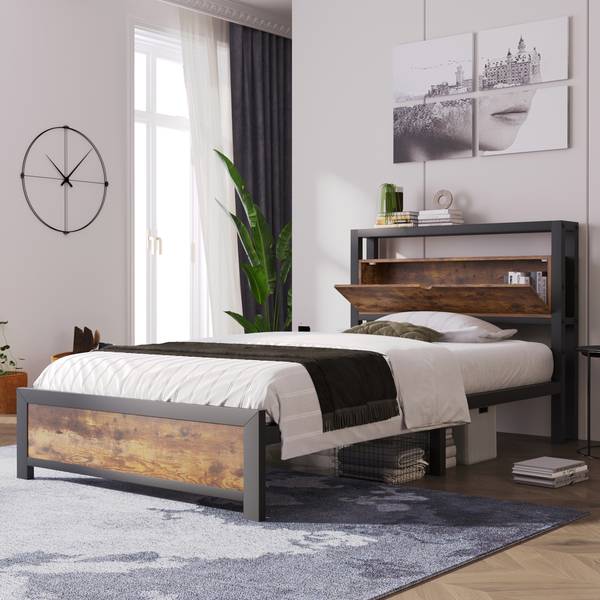 Metallbett Frieda Liegefläche Breite: 90 cm