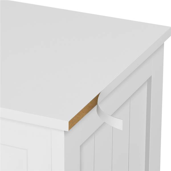 Midischrank ARJ91 Weiß - Holzwerkstoff - 30 x 82 x 30 cm