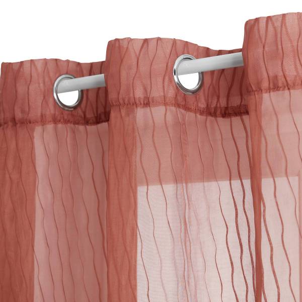 Vorhang MILA Orange - Textil - 1 x 240 x 140 cm