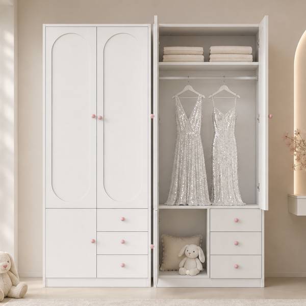 Kleiderschrank MUDBA48(2er Set) Breite: 160 cm