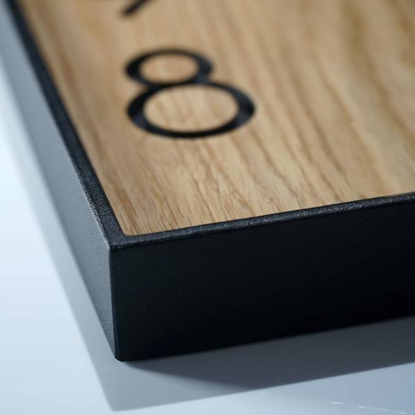 Wanduhr HOLZSQUADRAT 30 x 30 cm