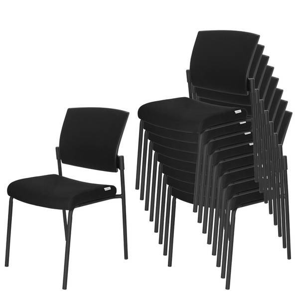 Vierfußstuhl K9 V PRO Schwarz - Strukturstoff - Polyester - Webstoff - 48 x 90 x 58 cm