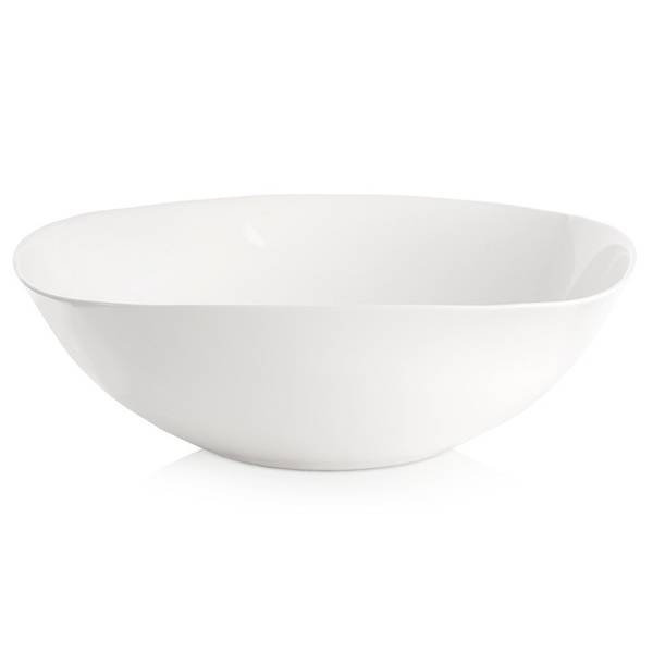 Schüssel 127806 Weiß - Glas - 25 x 8 x 25 cm