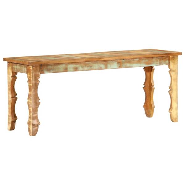 Bank 286485 Braun - Massivholz - 35 x 45 x 110 cm