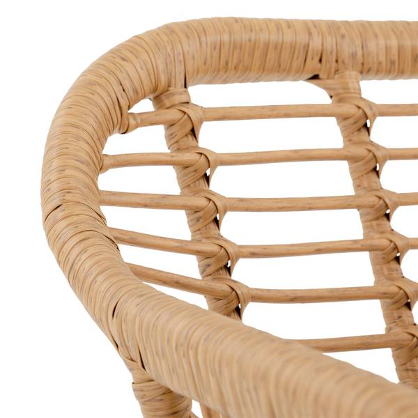 Gartenstuhl PARAMO Braun - Textil - 56 x 80 x 59 cm