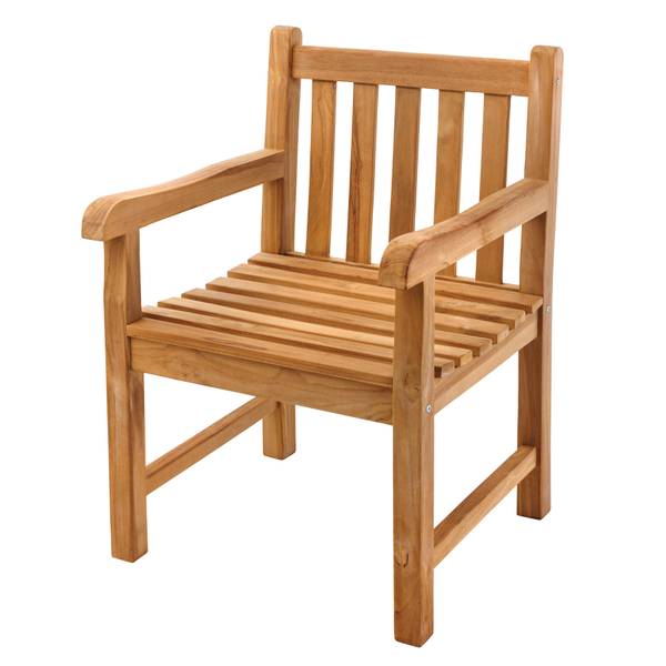 Gartenstuhl EMPIRE TEAK Braun - Teakholz - 60 x 92 x 64 cm