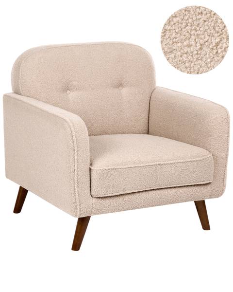 Sessel ETTRUM Beige - Braun - Naturfaser - 87 x 87 x 84 cm