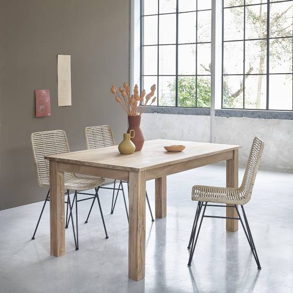Stuhl BOHEMA Beige - Rattan - 43 x 87 x 39 cm