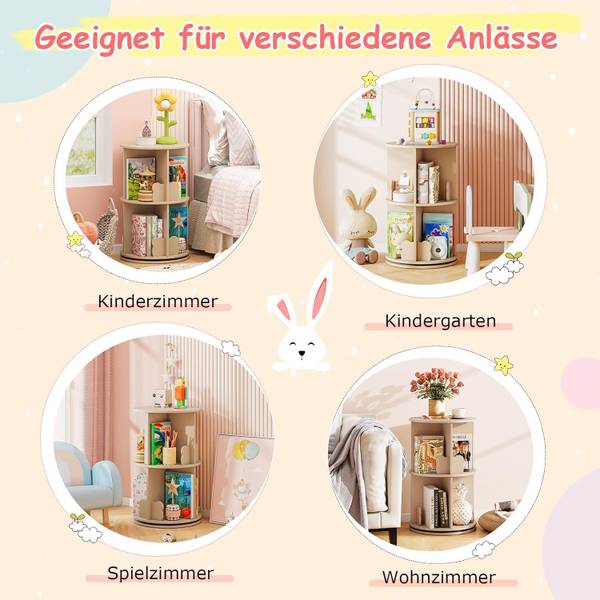Bücherregal FB32585ZMDE Braun - Holzwerkstoff - 40 x 65 x 40 cm