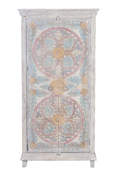 Schrank 6837 Massivholz - 40 x 180 x 90 cm