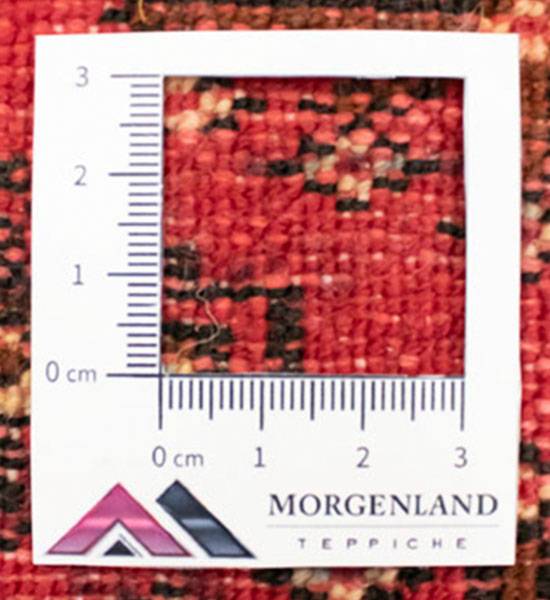 Handgeknüpft Kurzflorteppiche Rot - Wolle - 50 x 1 x 100 cm