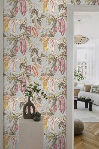 Tapete 640220 Grau - Papier - 53 x 1000 x 53 cm