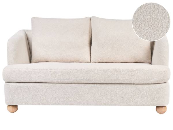 Sofa RATTVIK 4-tlg Braun - Weiß - Naturfaser - 162 x 86 x 82 cm