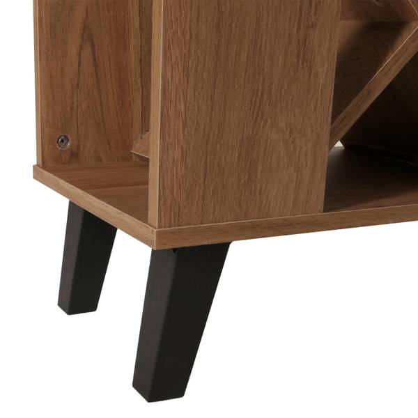 Bartisch M45 Braun - Gummibaum - 120 x 93 x 98 cm