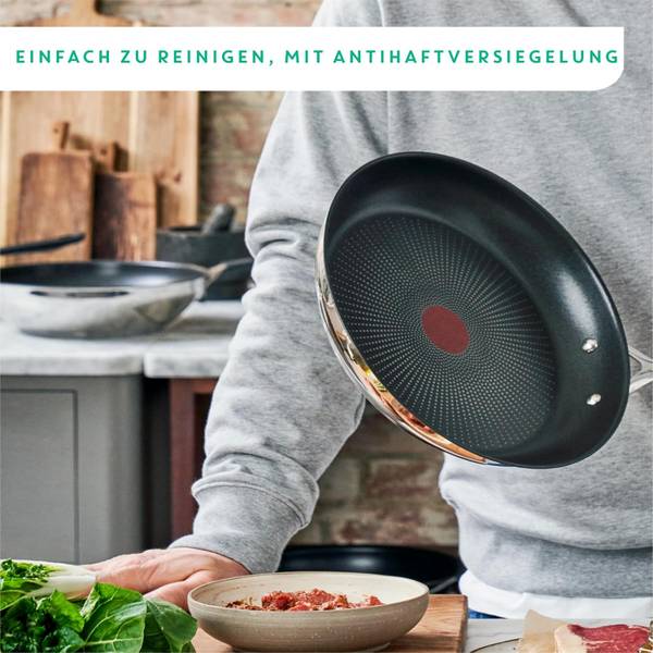 Pfannenset Jamie Oliver 6-tlg Schwarz - Borosilikatglas