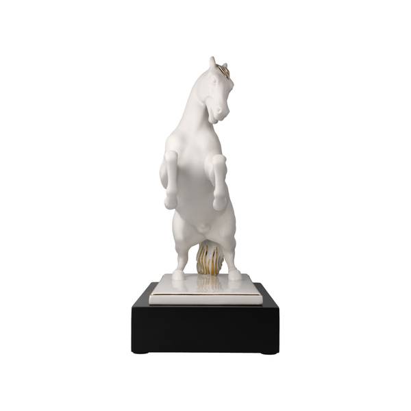 Deko Objekt Studio 8 - Magnifique Gold - Porzellan - 14 x 31 x 25 cm