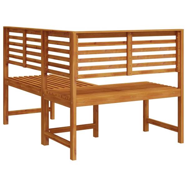Hoekbank 3004504 bruin - acacia - 100 x 91 x 140 cm