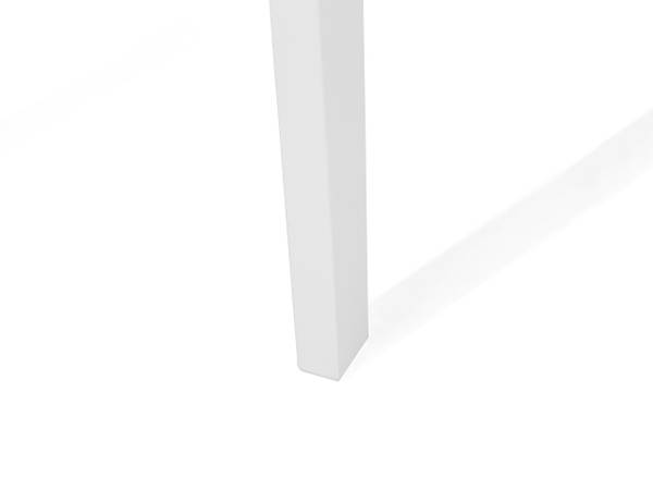 Esszimmerstuhl GEORGIA 2er Set Braun - Weiß - Massivholz - 45 x 89 x 43 cm