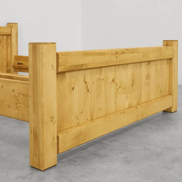 Bett Vintage Liegefläche Breite: 160 cm