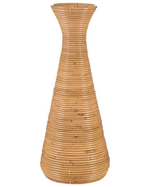 Dekovase NIDRI Blau - Rattan - 30 x 70 x 30 cm