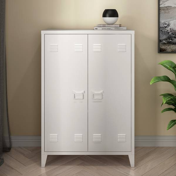 Metallschrank Oripää Weiß - 75 x 110 cm