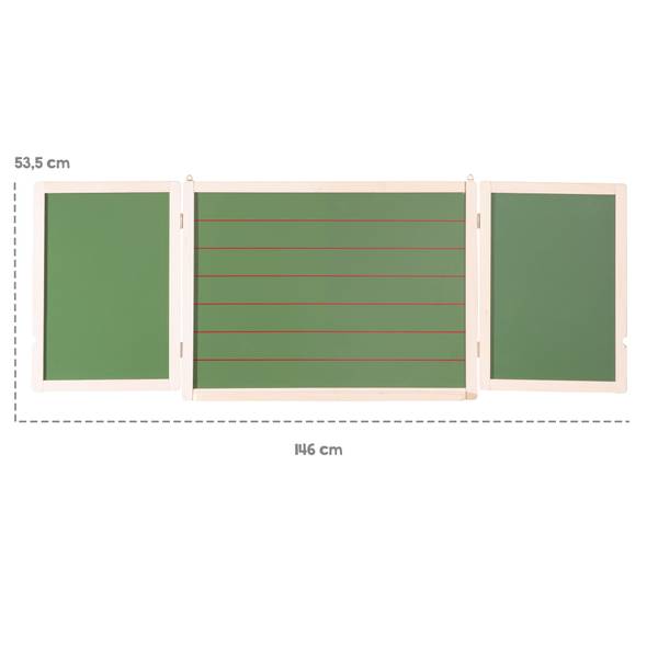 Tableau à suspendre Marron - Bois manufacturé - 146 x 54 x 4 cm