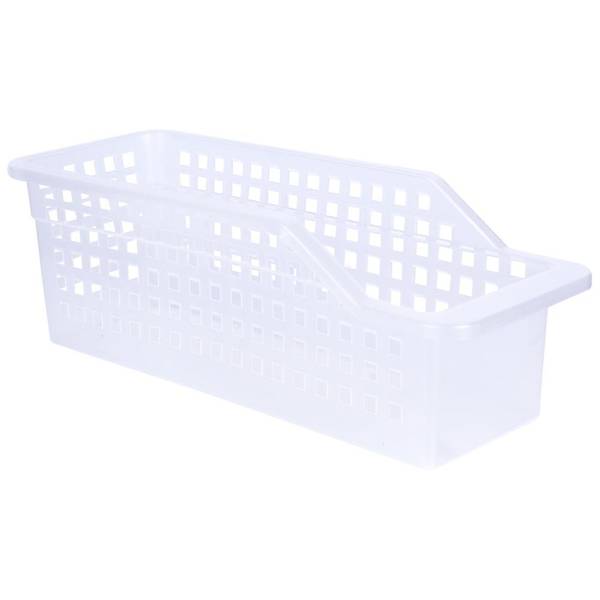 Kühlschrank-Organizer Weiß - Kunststoff - 13 x 12 x 35 cm