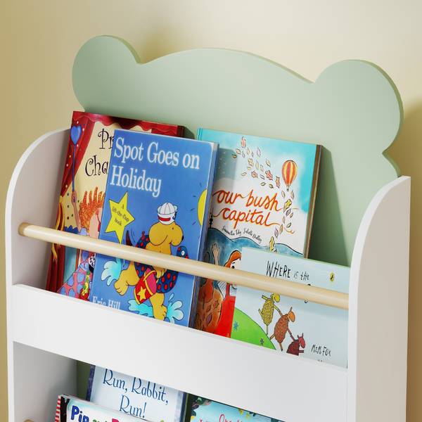 Kinder Bücherregal 311-095V90GN Grün