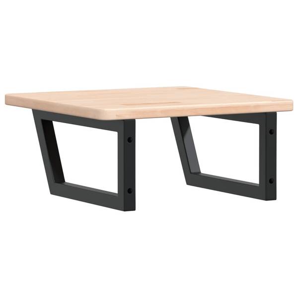 Waschtischplatte 3042574-2 Schwarz - Braun - 50 x 2 x 50 cm
