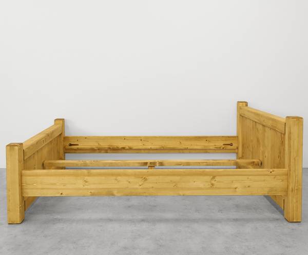 Bett Vintage Liegefläche Breite: 160 cm